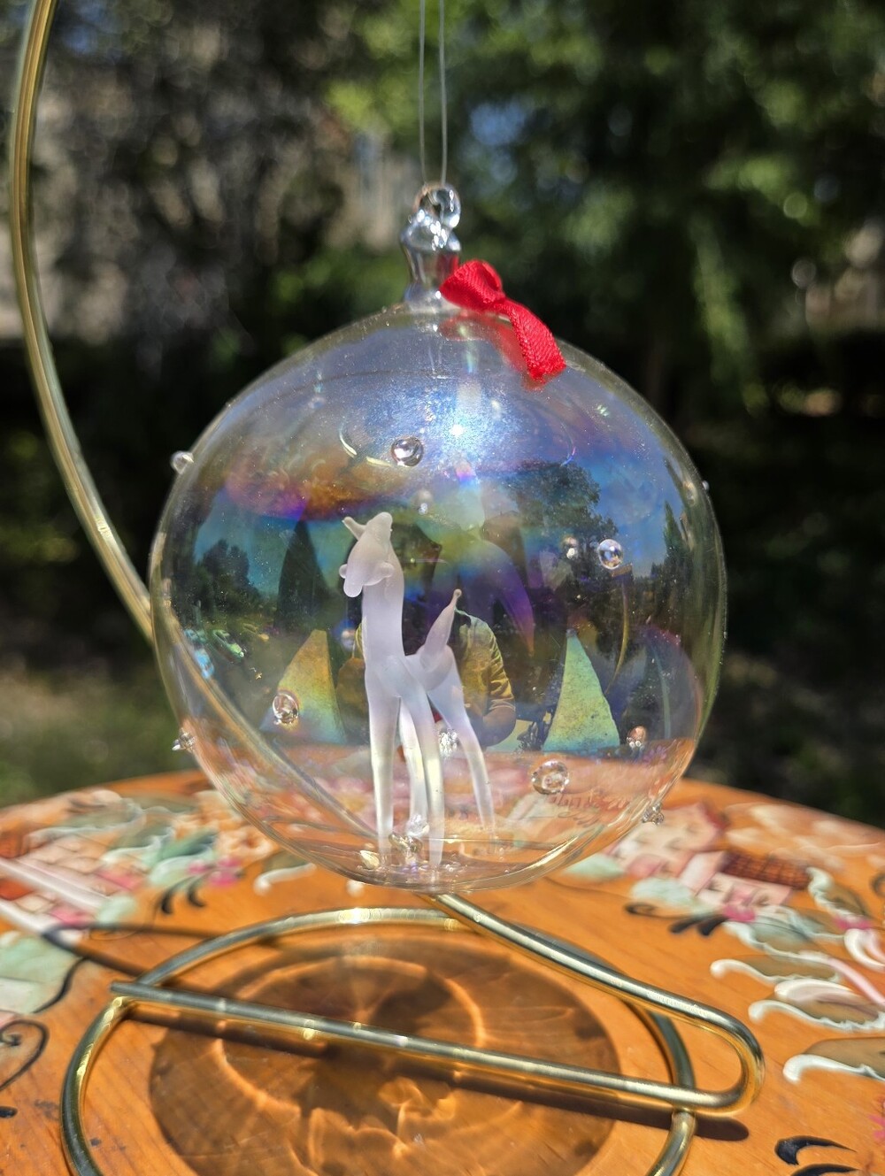 Vintage Nordstrom Crystal Pegasus Ornament Rare Collectible Christmas Holiday‎
